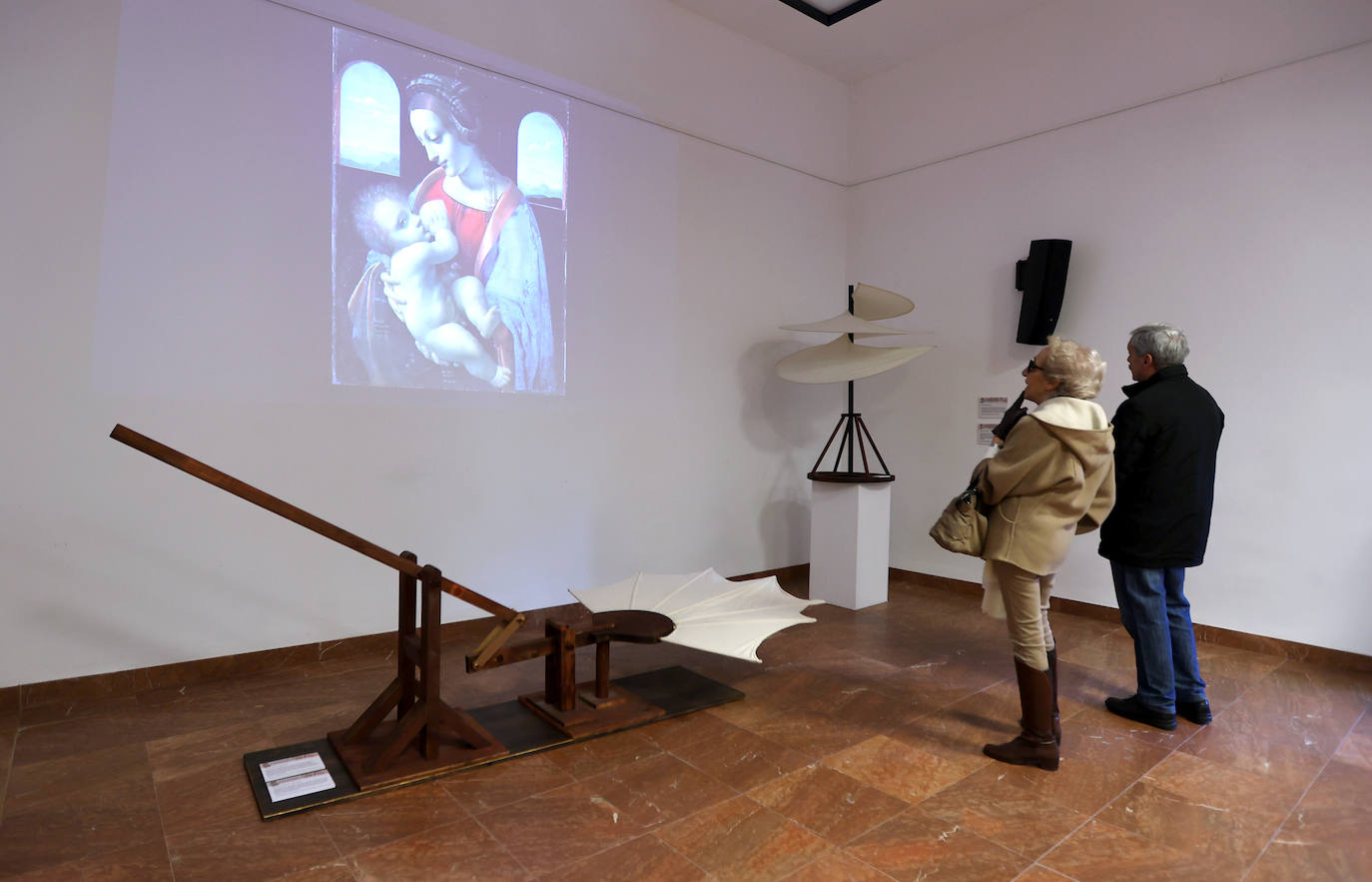 Fotos: La exposición de Leonardo Da Vinci en el Palacio de Congresos
