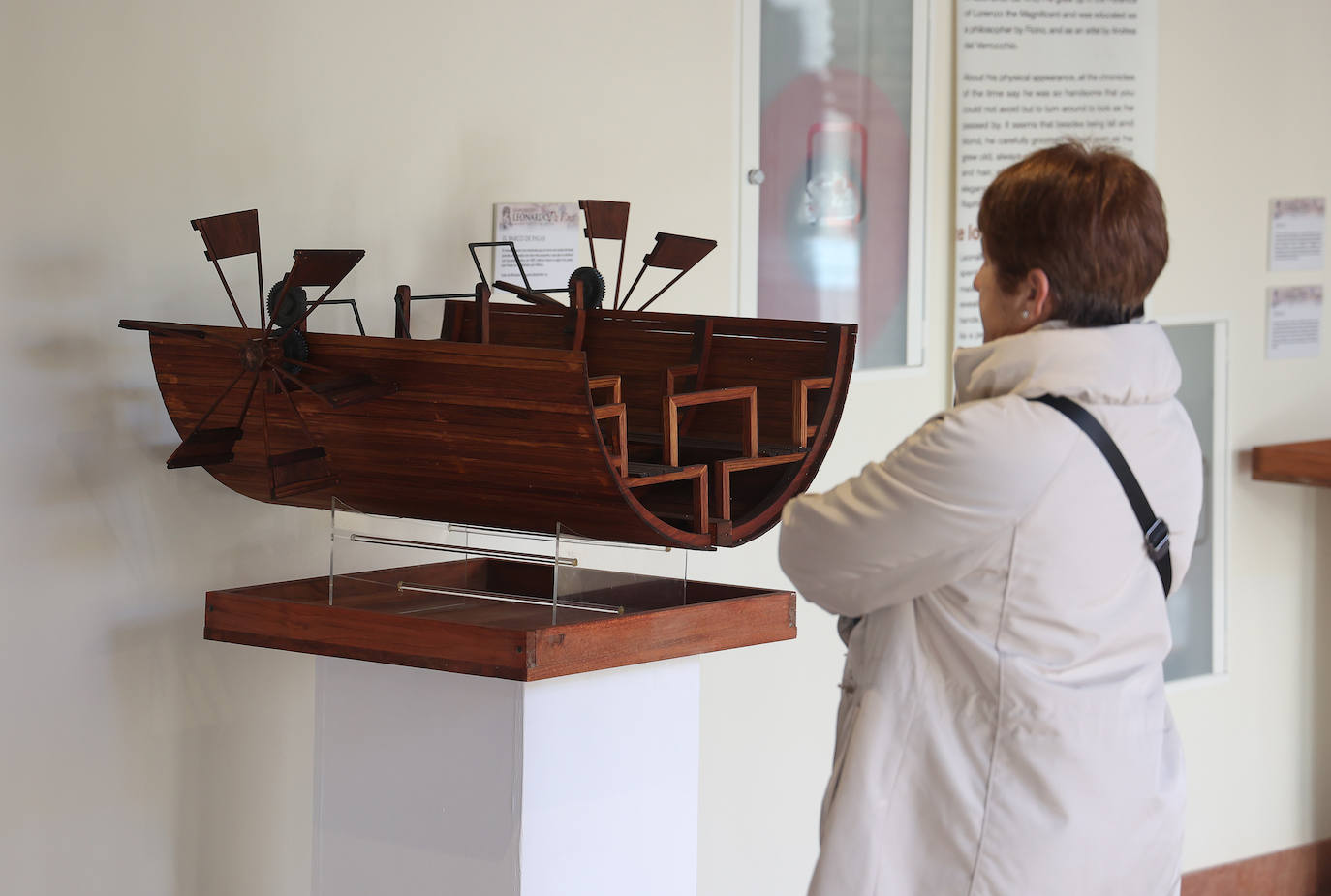 Fotos: La exposición de Leonardo Da Vinci en el Palacio de Congresos