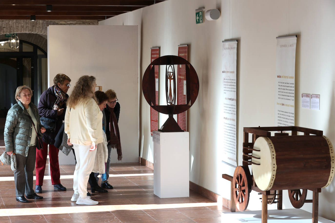 Fotos: La exposición de Leonardo Da Vinci en el Palacio de Congresos
