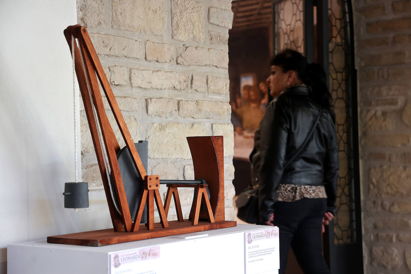 Fotos: La exposición de Leonardo Da Vinci en el Palacio de Congresos