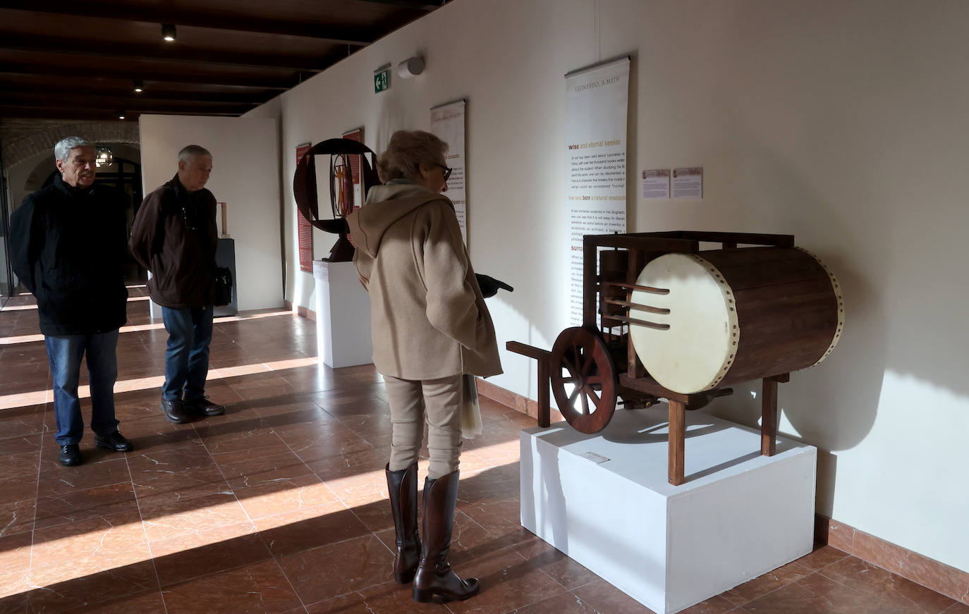 Fotos: La exposición de Leonardo Da Vinci en el Palacio de Congresos