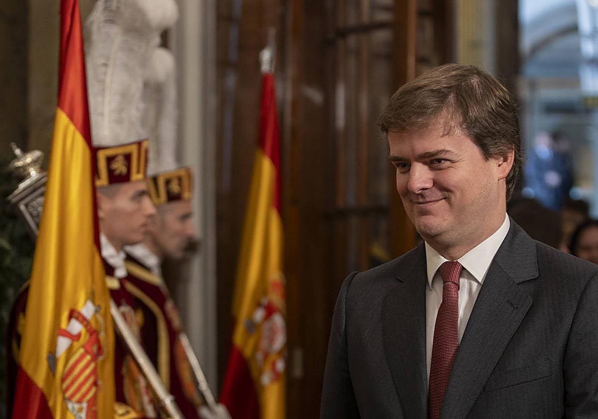 Fernando Galindo, letrado mayor y secretario general del Congreso