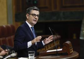 Bolaños acusa al CGPJ de extralimitarse a la hora de opinar sobre la idoneidad de la Fiscalía: «No es de recibo este secuestro»