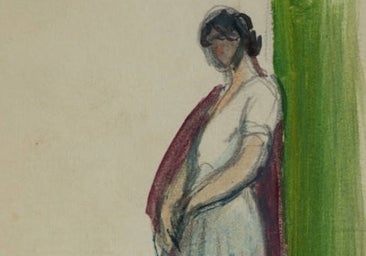 Bocetos y obras preparatorias: la maestría de Julio Romero de Torres entre bambalinas