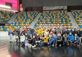 Más de 40 jugadores participan en el Quijote Arena en el II Torneo Nacional de Balonmano Inclusivo