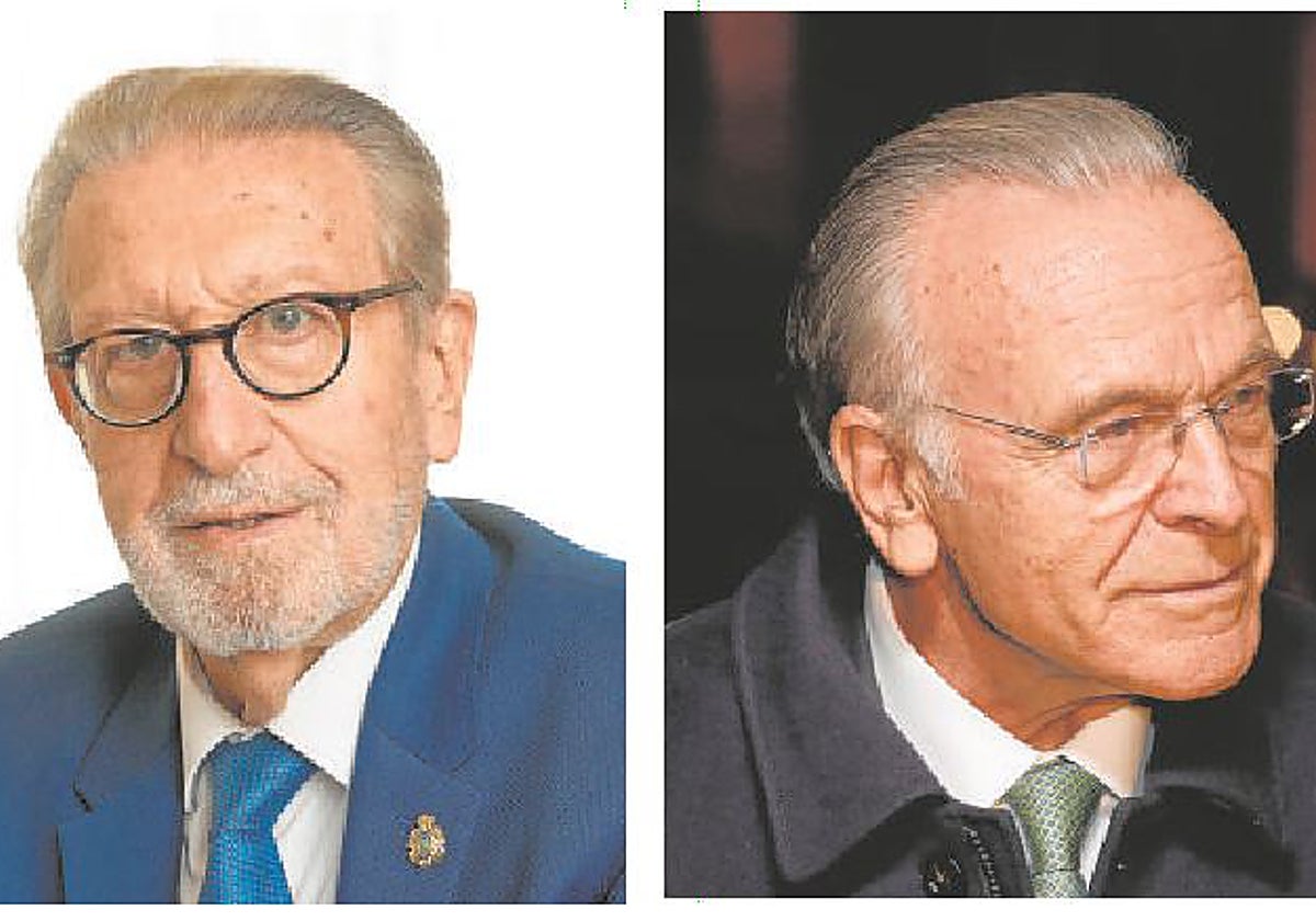 Jaime Gil Aluja e Isidro Fainé