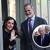 El cumpleaños de la Infanta Elena reúne en un restaurante de Madrid a los Reyes y Don Juan Carlos