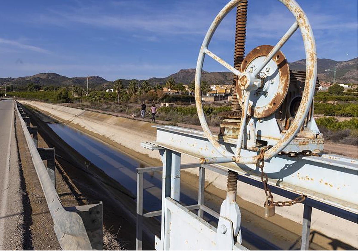 Conducciones del trasvase Tajo-Segura, en imagen de archivo.
