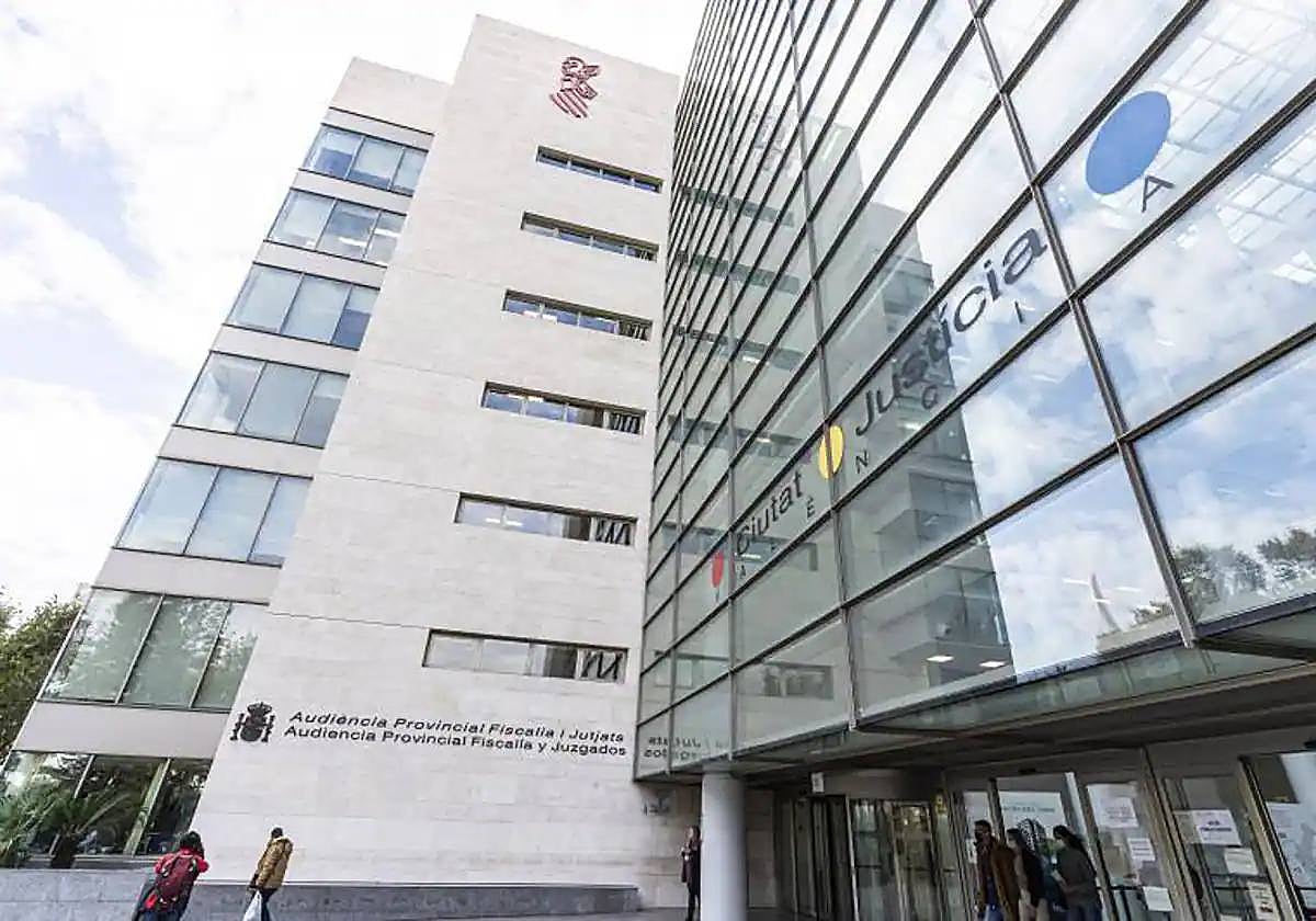 Imagen de archivo de la Audiencia Provincial de Valencia