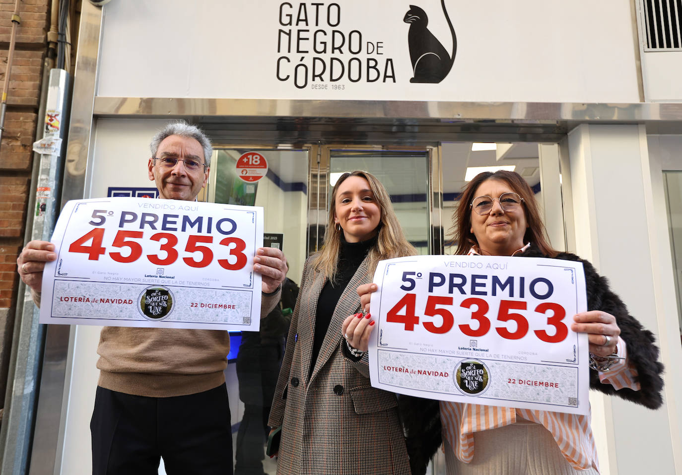 Fotos: la celebración de la Lotería de Navidad en Córdoba