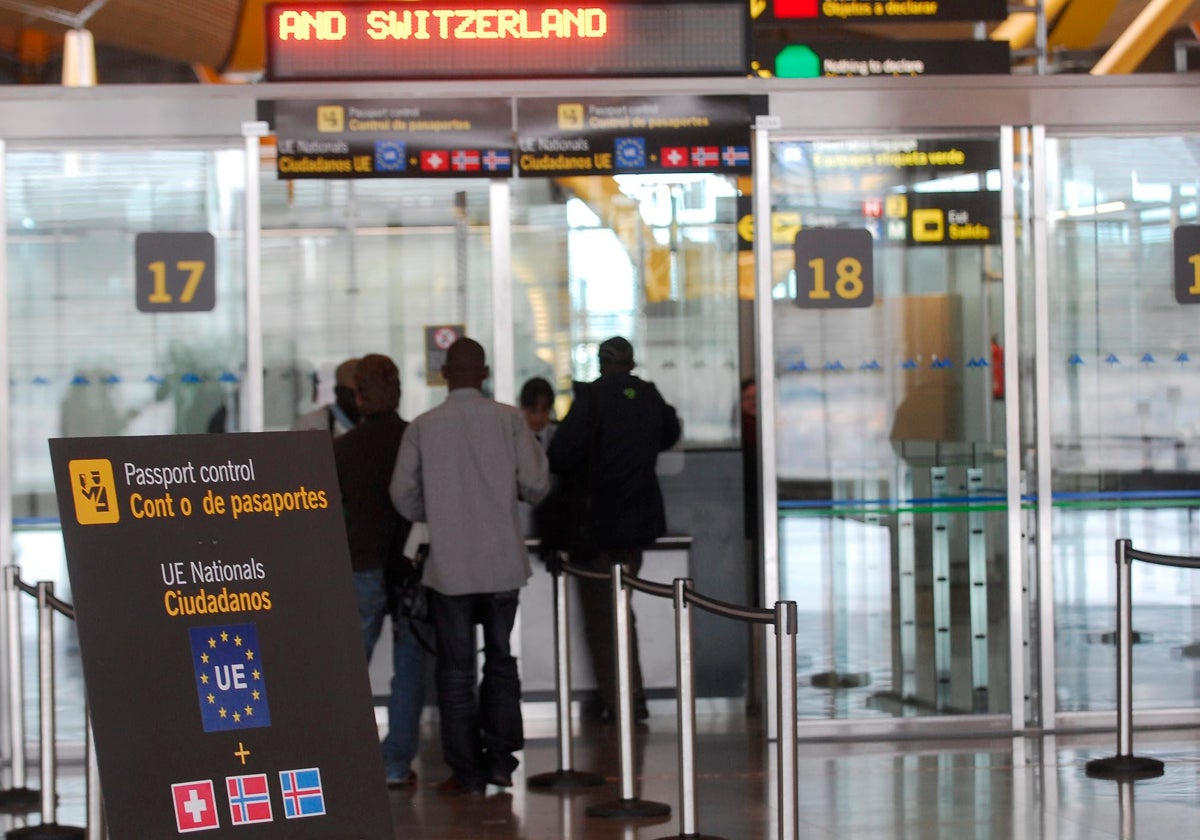 Puesto fronterizo del Aeropuerto Adolfo Suárez Madrid- Barajas