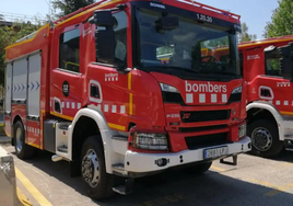 Una persona muere al incendiarse una vivienda en Barcelona