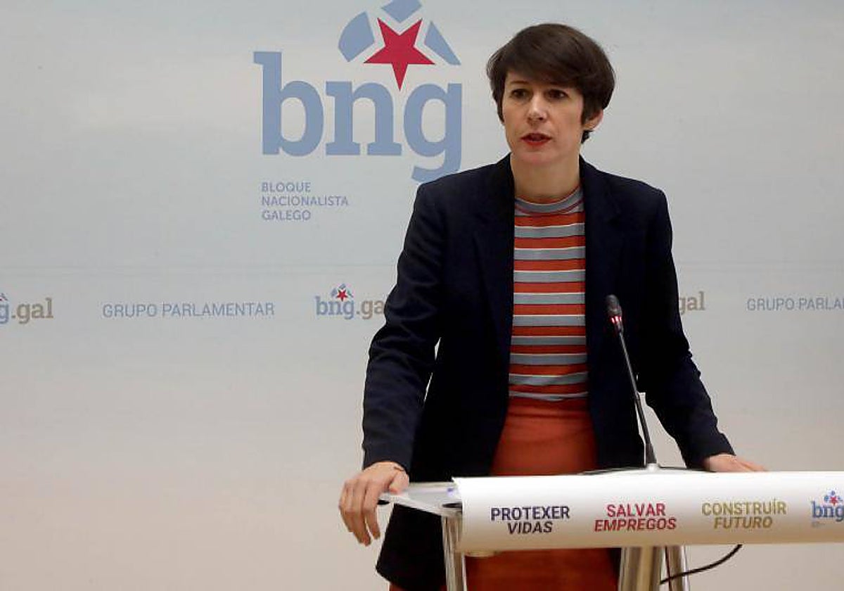 Ana Pontón, en una imagen de archivo