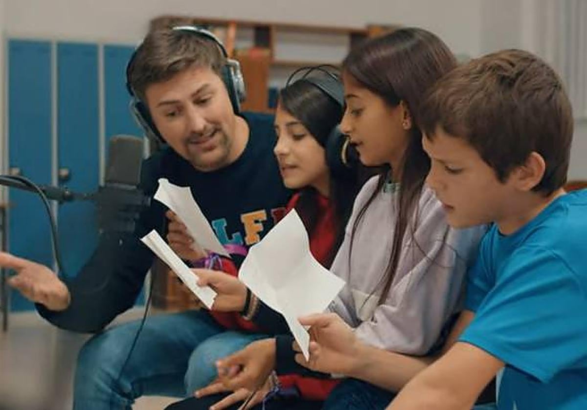 Un momento del videoclip