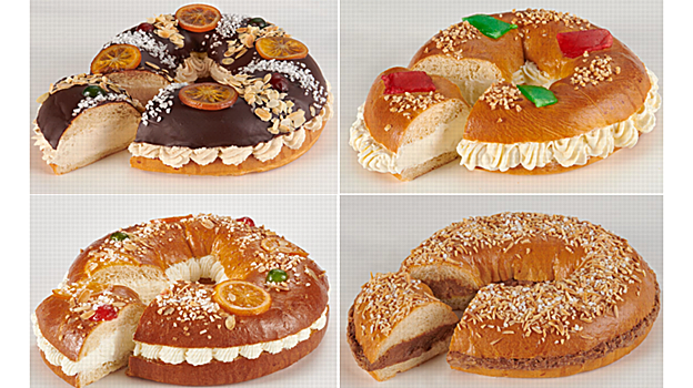 Cuatro roscones de Reyes 'El Corte Inglés Selection'