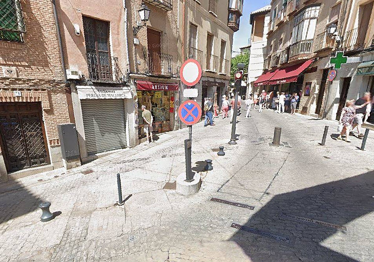 Pivote de la calle Santo Tomé