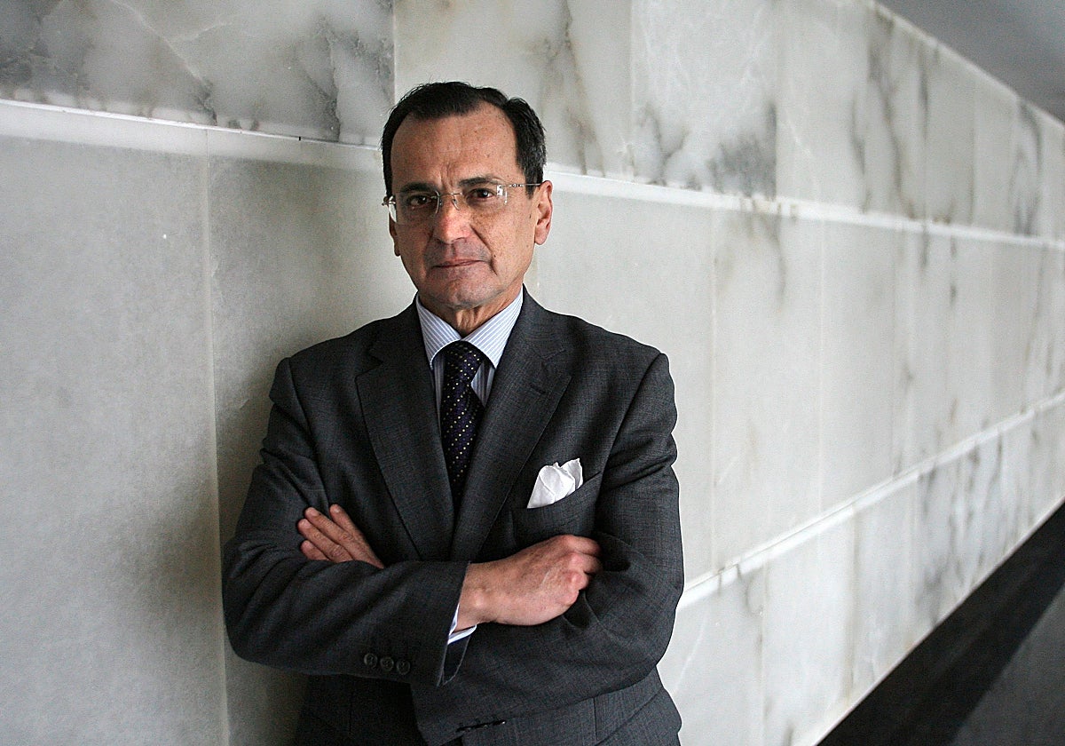 Diego Jordano en una entrevista con ABC en su despacho de Córdoba