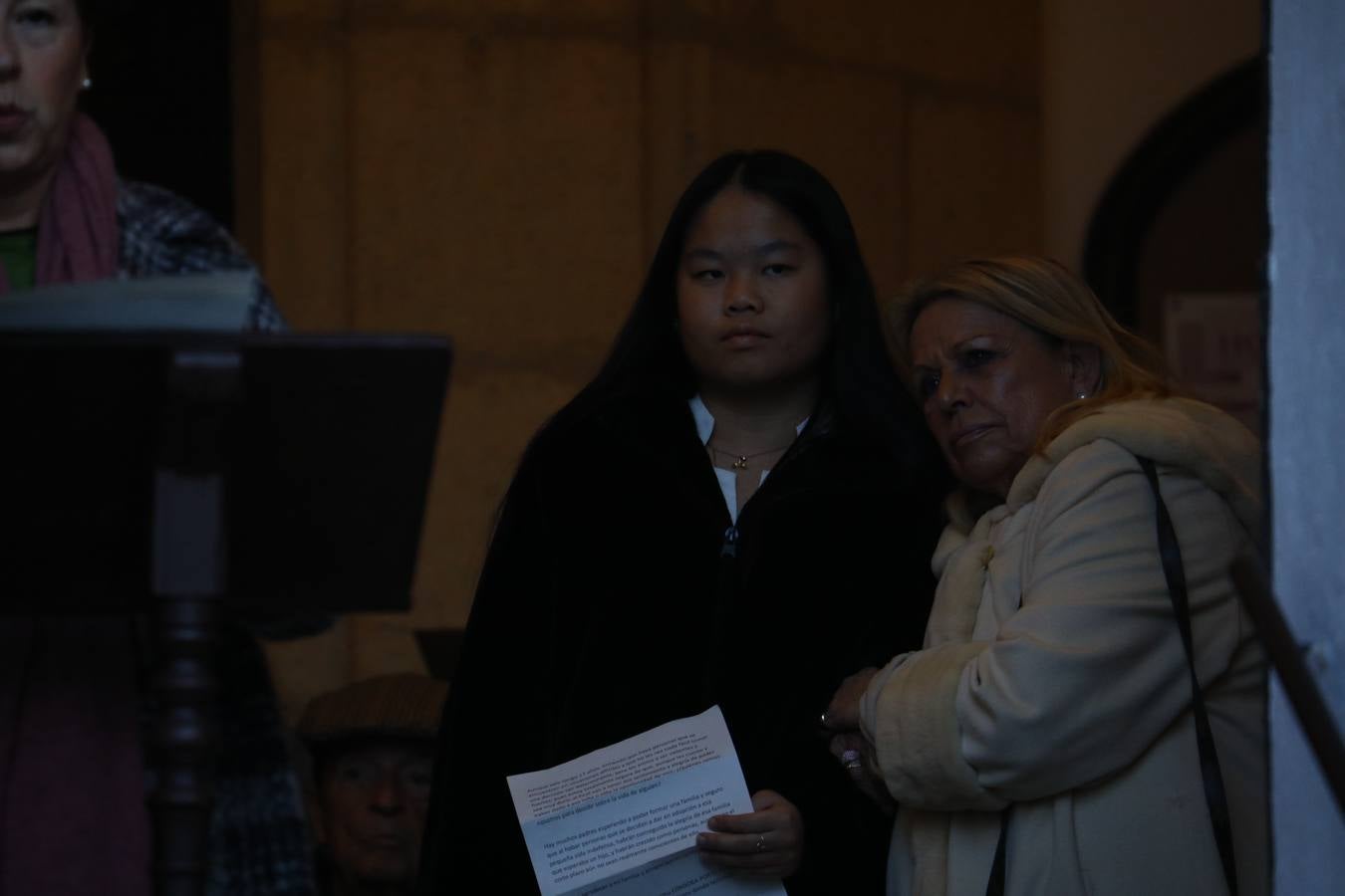 Fotos: luz en defensa de los más inocentes en Córdoba