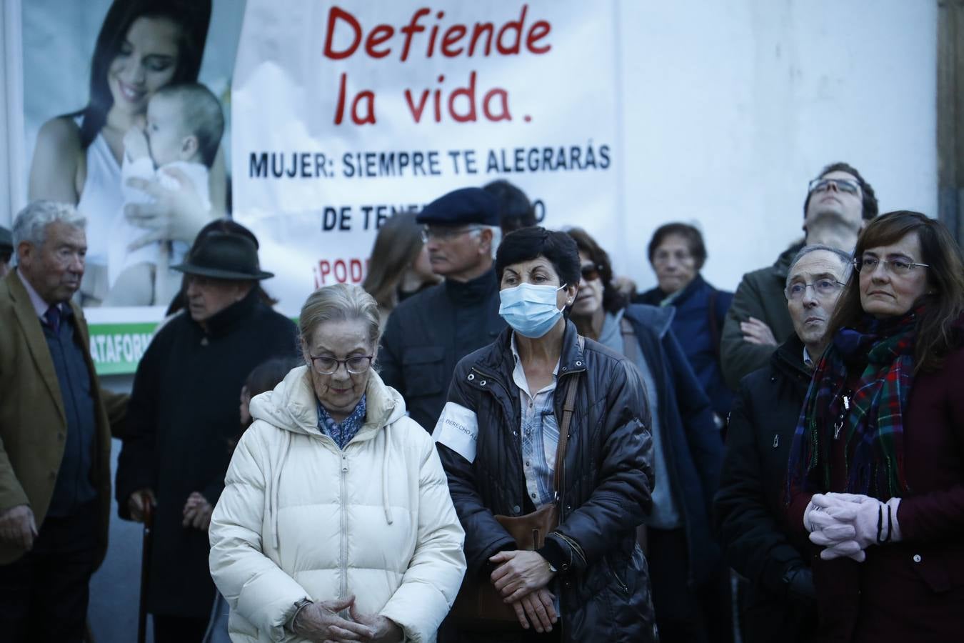 Fotos: luz en defensa de los más inocentes en Córdoba