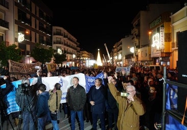 Centenares de vecinos del Guadiato y Los Pedroches protestan en Pozoblanco por la falta agua potable