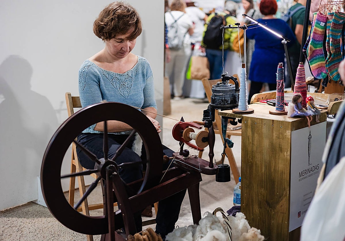 I Feria de la Lana en Soria. Foto de archivo