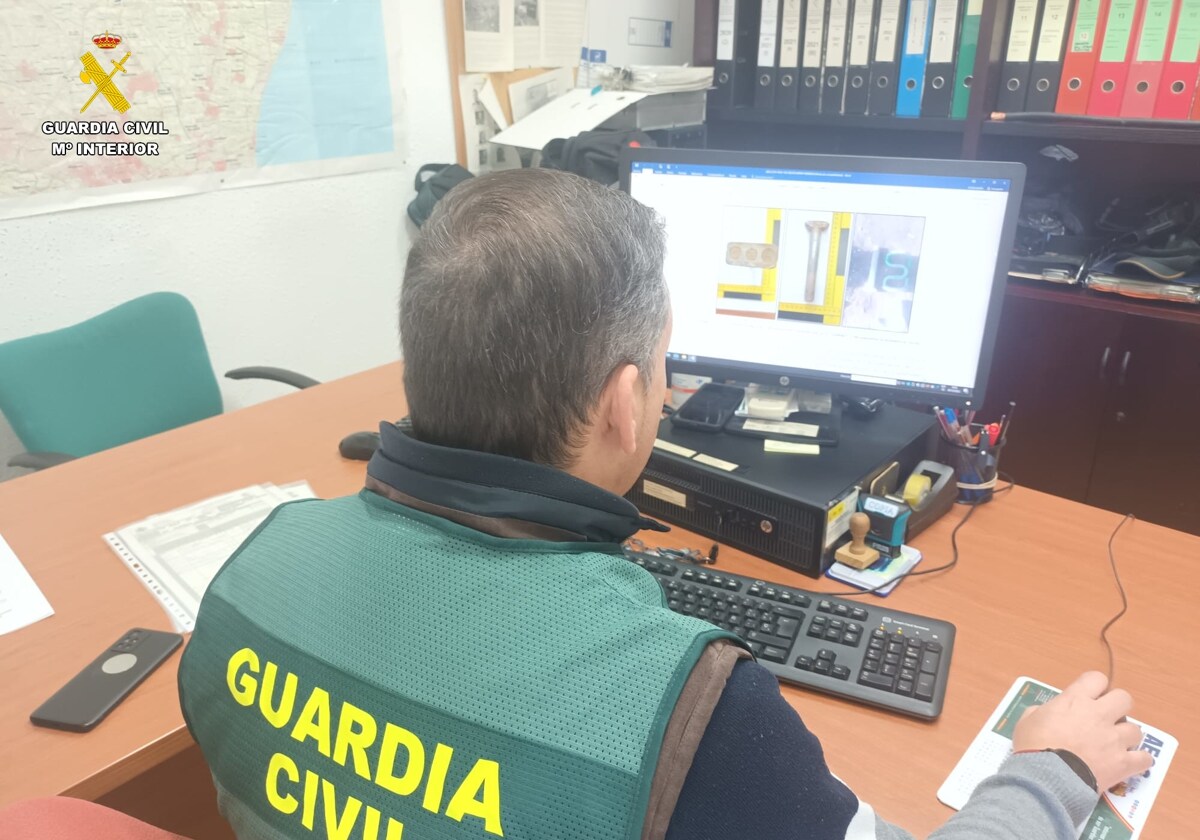 Imagen de archivo de un agente de la Guardia Civil