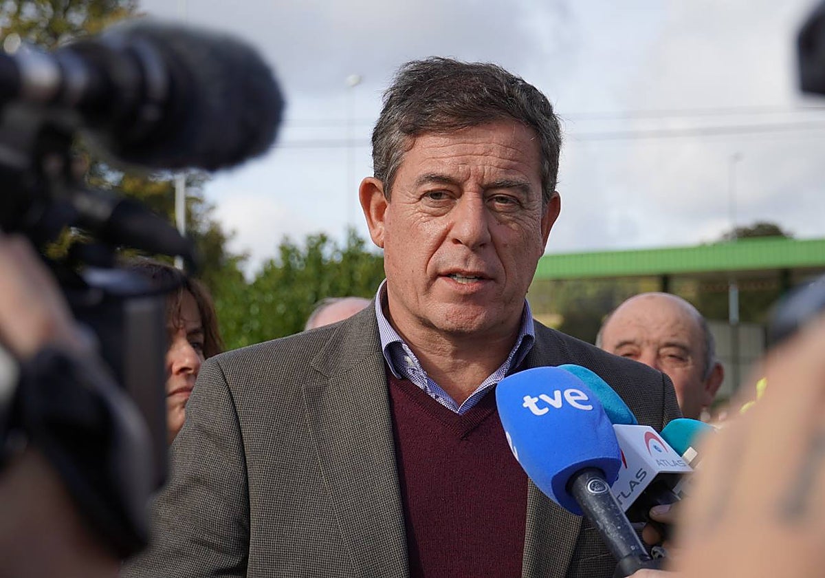 Gómez Besteiro, candidato socialista, en una imagen difundida este miércoles por su partido