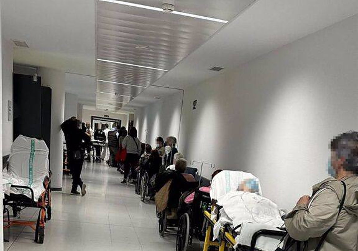 Las Urgencias viven días de mucha saturación