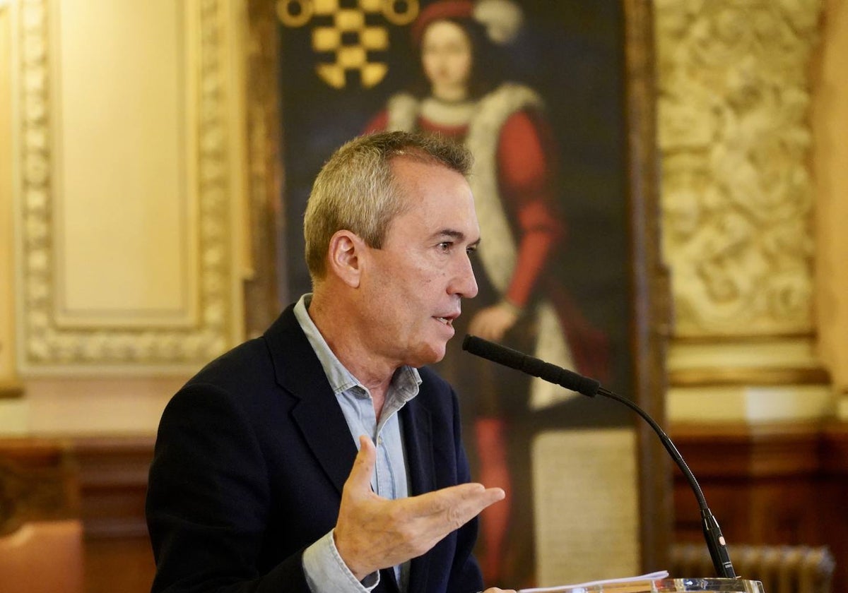 El concejal de Urbanismo y Vivienda del Ayuntamiento de Valladolid, José Ignacio Zarandona