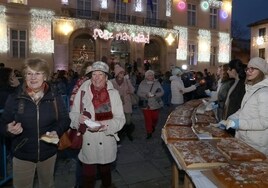 Palencia reparte 7.500 raciones de roscón de Reyes