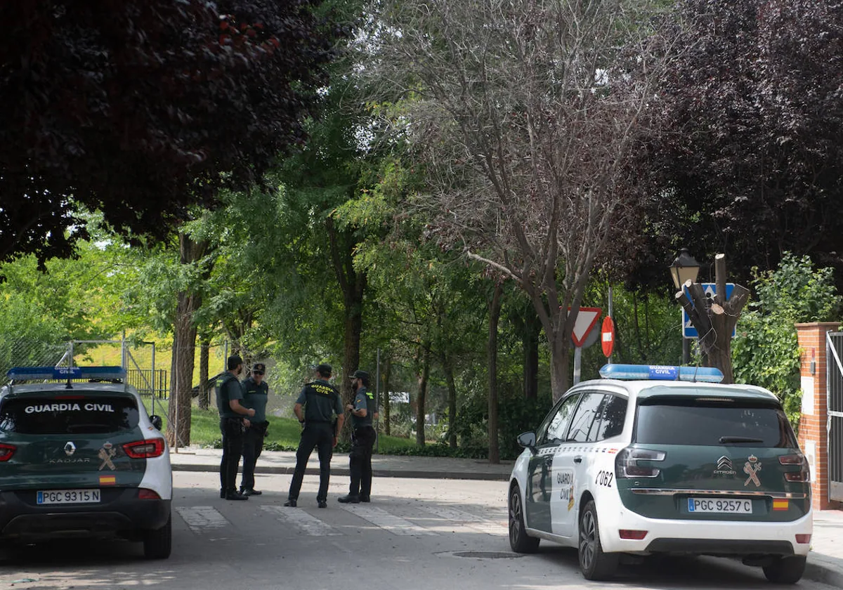 Imagen de archivo de la Guardia Civil en Daganzo, donde se ha producido el intento de violación