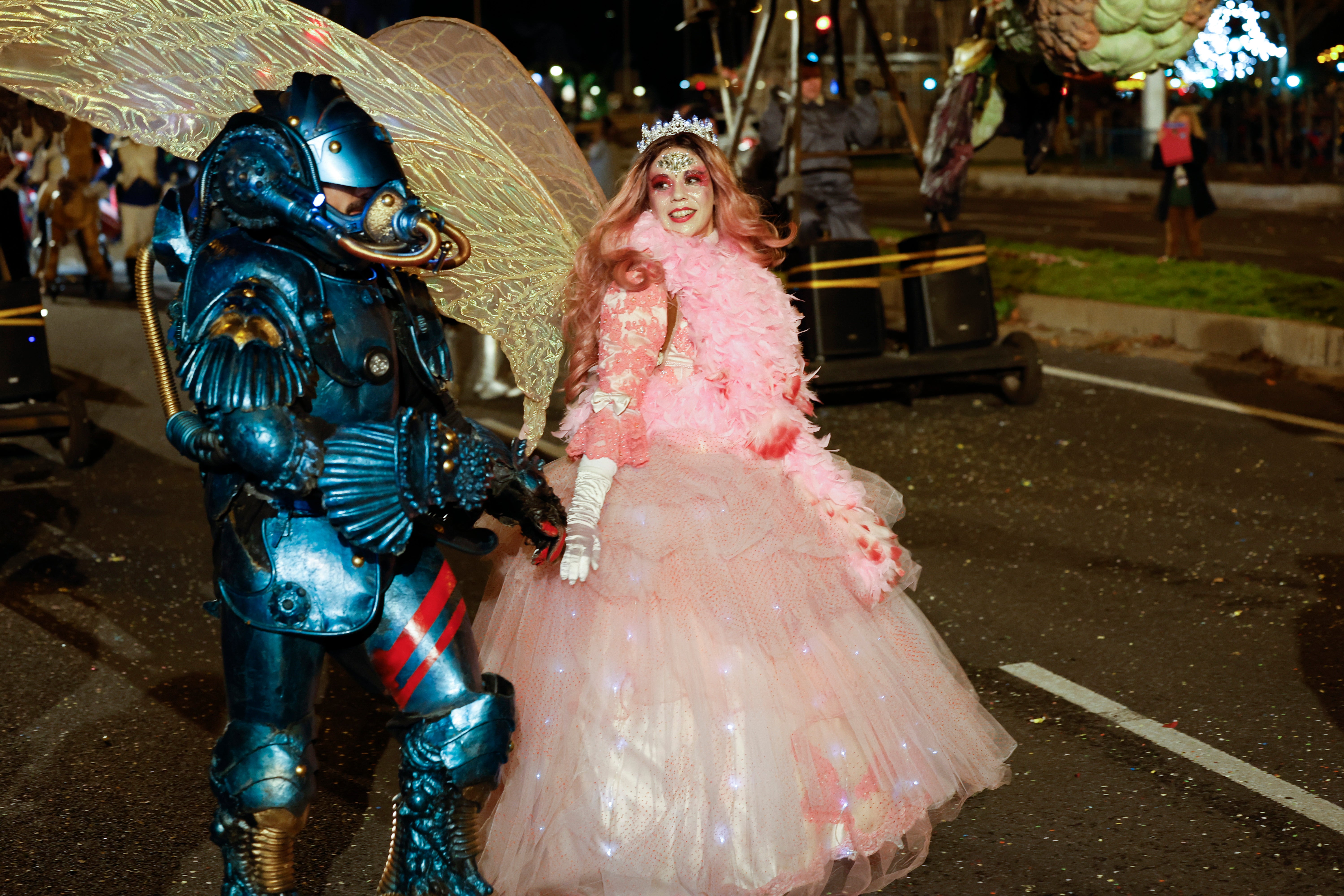 La cabalgata de Reyes en Madrid, en imágenes