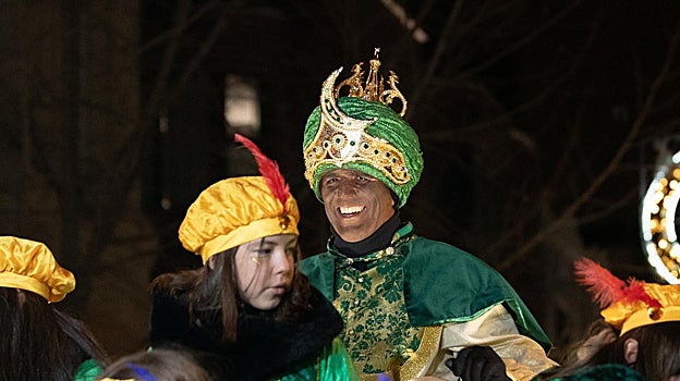 Baltasar demostró, un año más, que es el preferido de los niños