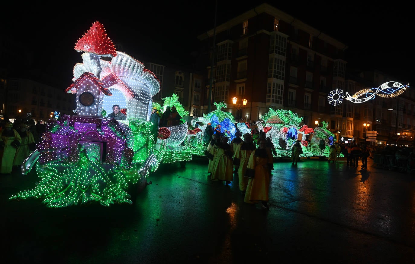 Cabalgata de los Reyes Magos en Burgos