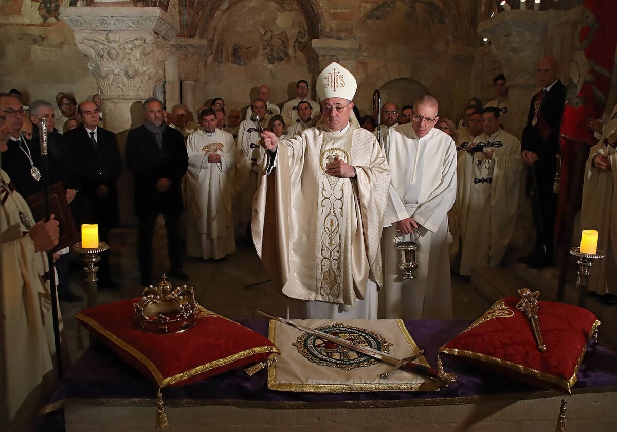 Responso por los Reyes de León en la Basílica de San Isidoro