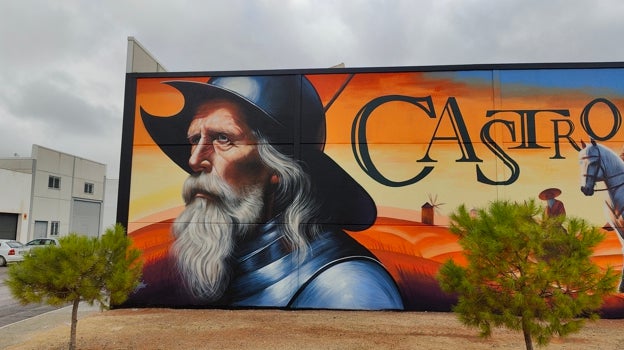 Mural del artista Sake en Castro del Río (Córdoba)