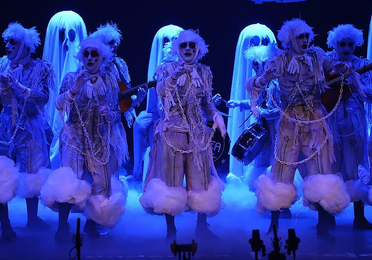 La chirigota 'Los mi alma' llegó a la Gran Final en el COAC 2023