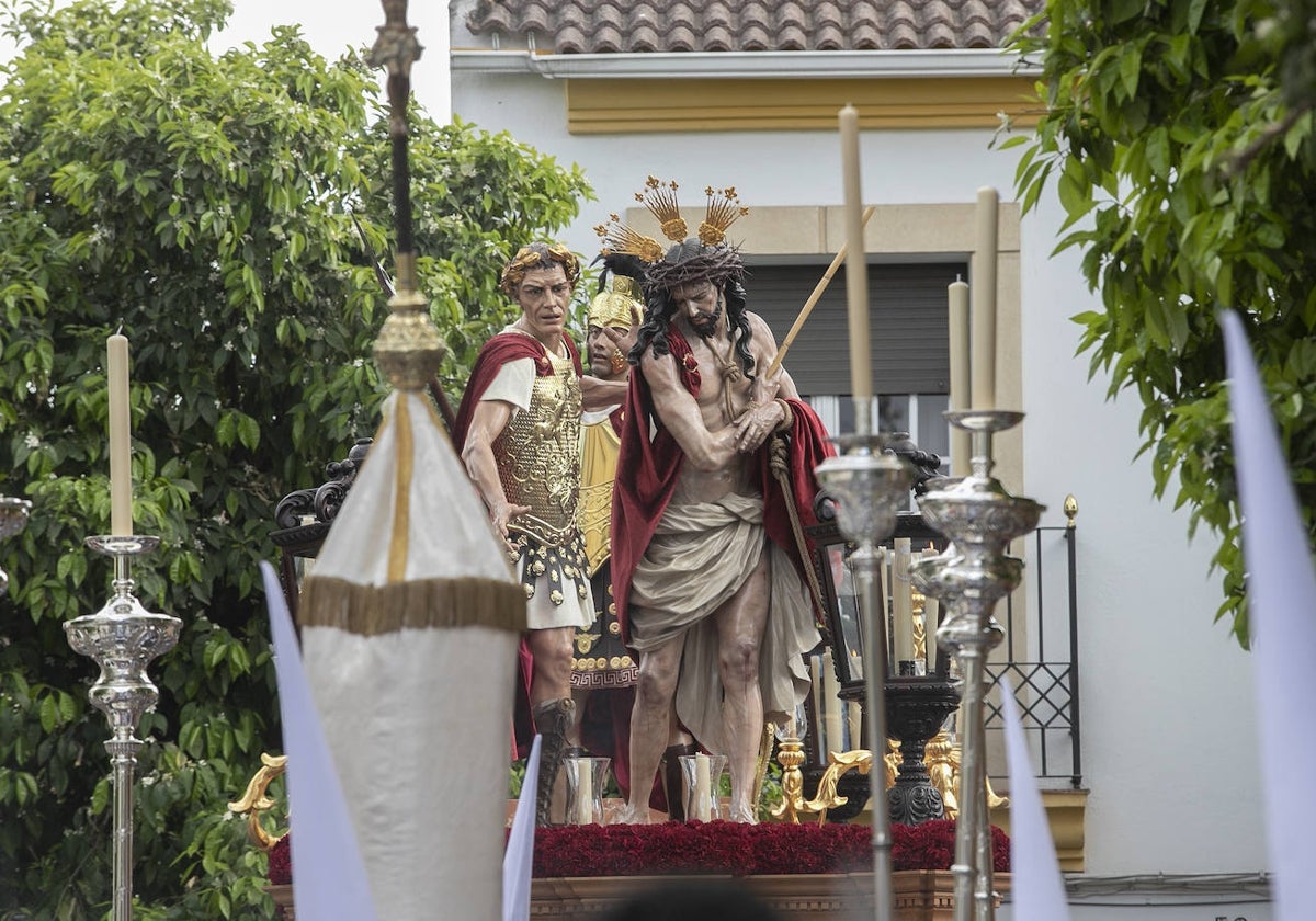 Nuestro Padre Jesús de los Afligidos en su Presentación al Pueblo, el Sábado de Pasión de 2023