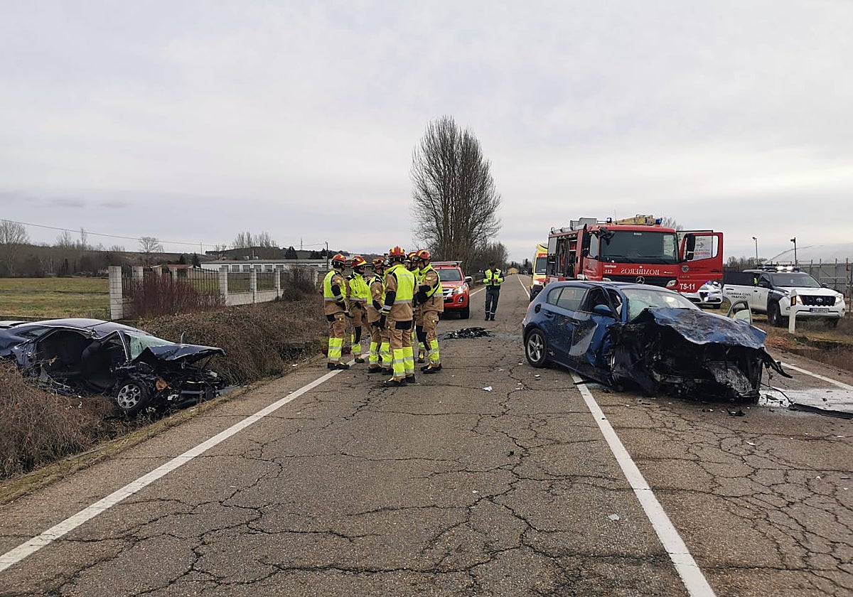 Una persona falleció el pasado 3 de enero en un accidente en Sariegos (León)