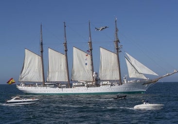 El buque-escuela de la Armada encara su XCVI crucero de instrucción: once puertos de siete países en seis meses