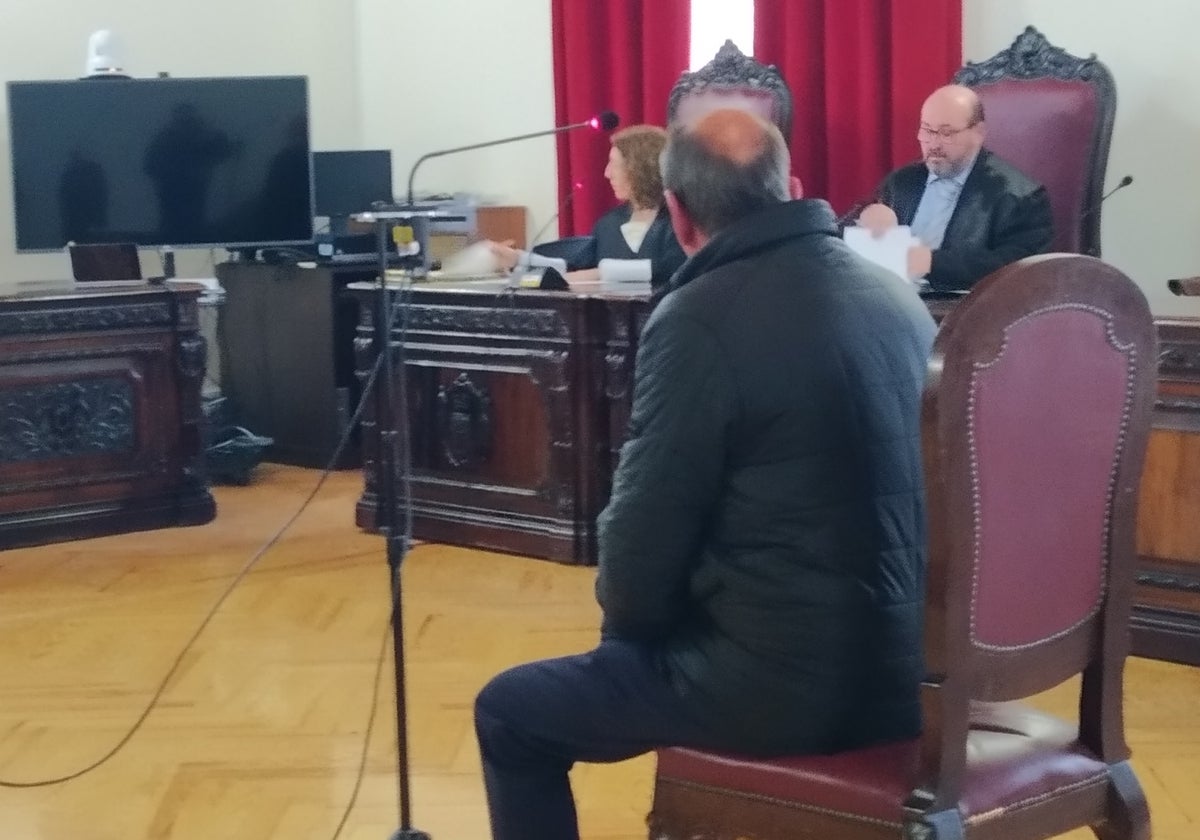 Alfonso, esta mañana en la Audiencia Provincial de Toledo