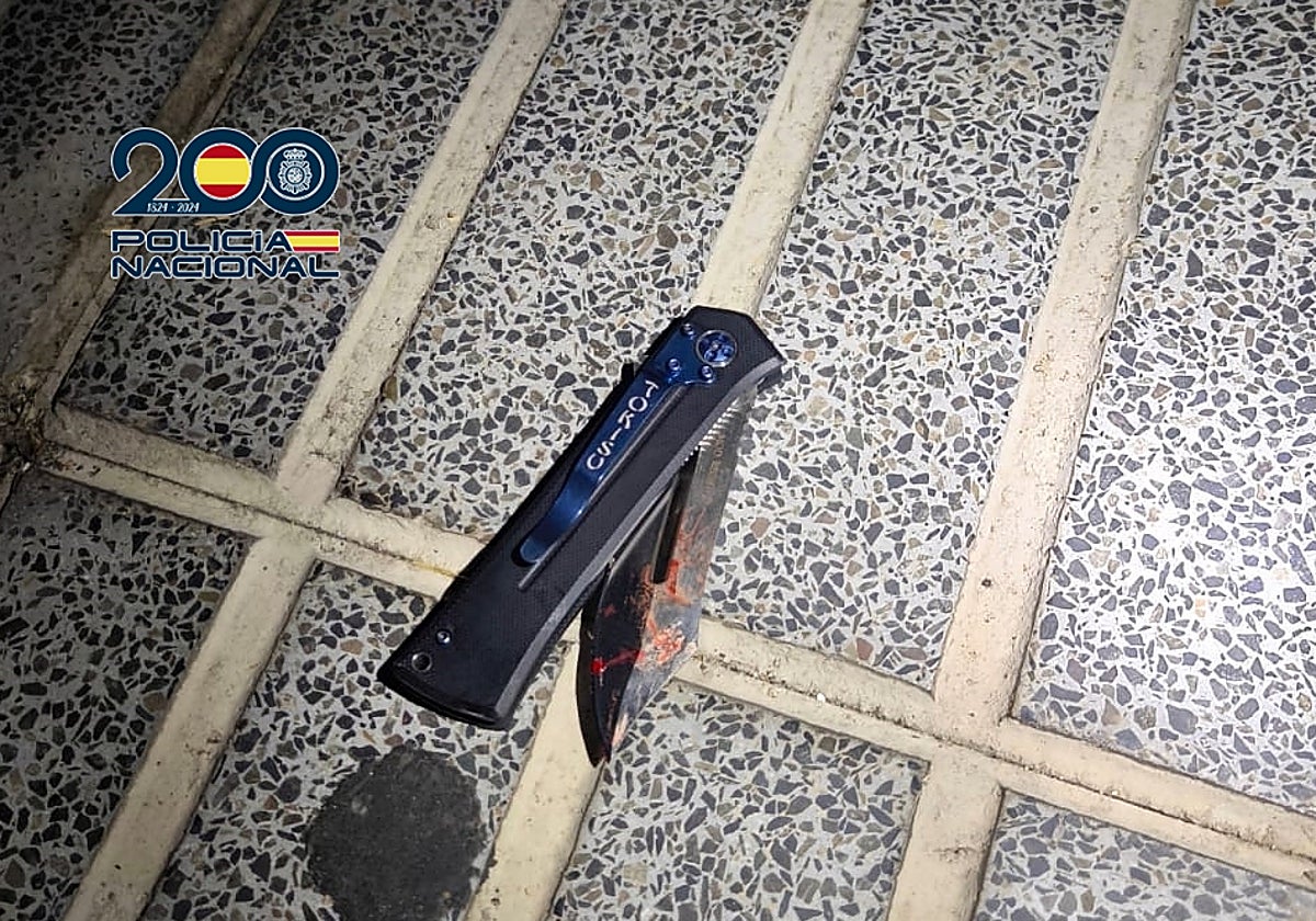 Fue incautada una navaja manchada de sangre, cocaína rosa y dinero en efectivo