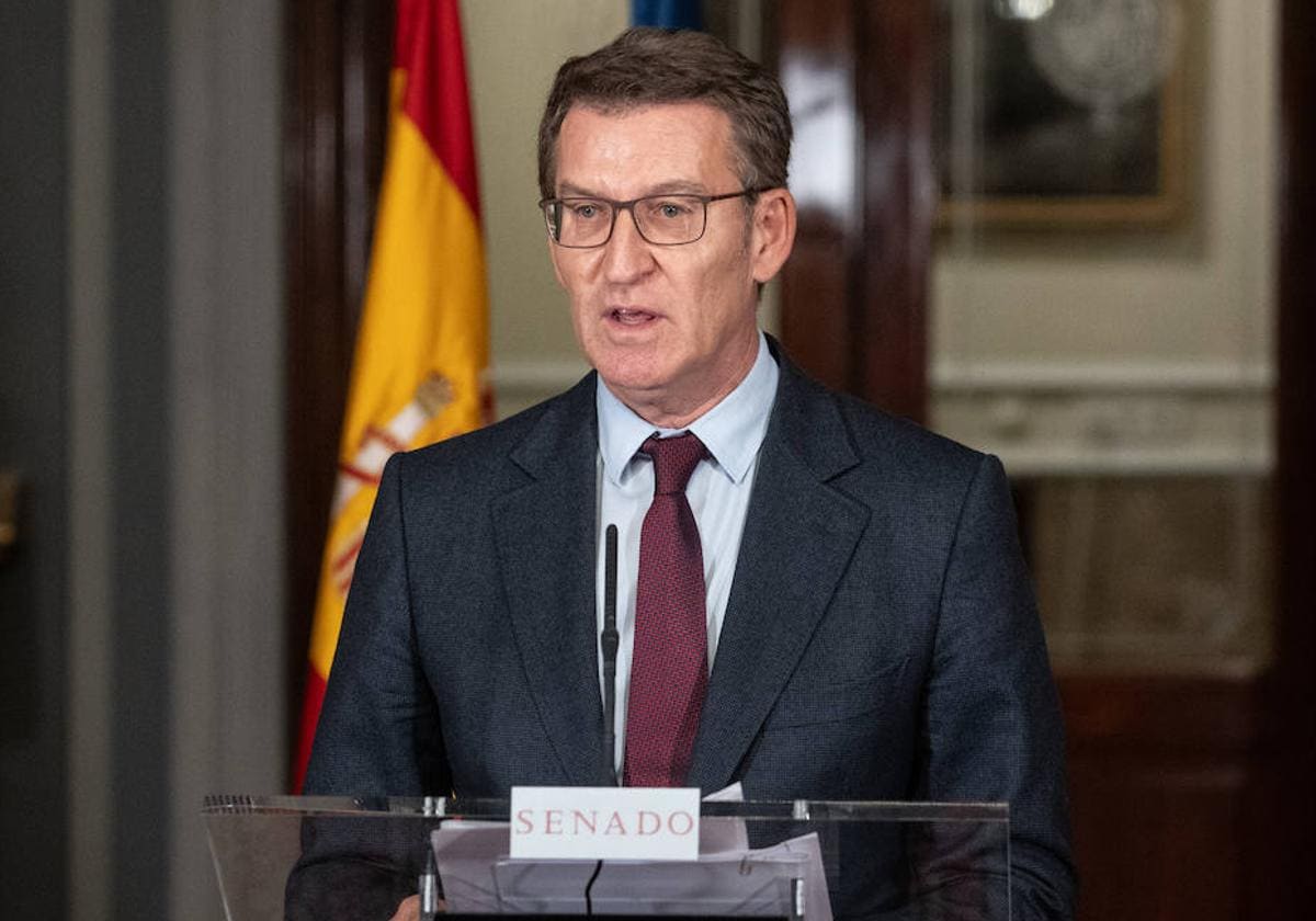 PDC | P.Costa: Hoy firmó una carta por la defensa de la democracia, en la que juró protegerla ante cualquiera que ose beneficiarse de ella o intentar destruirla. Feijoo-kJsG-U601089970401snB-1200x840@abc