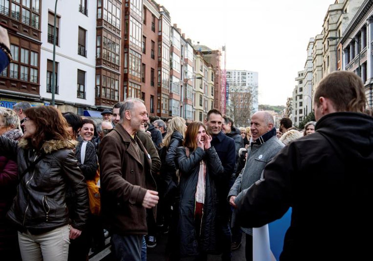 Manifestación de Sare en Bilbao en 2020