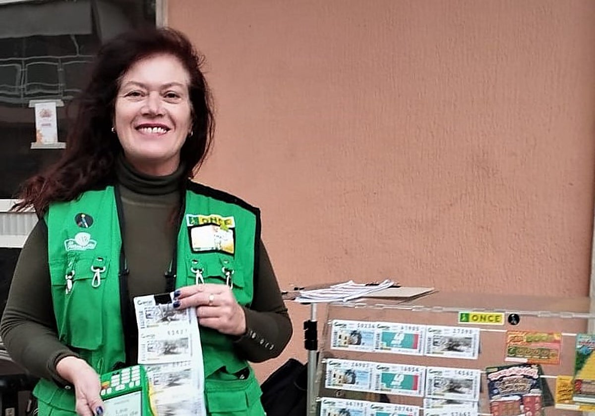 La cuponera de la ONCE, Elvira Talens