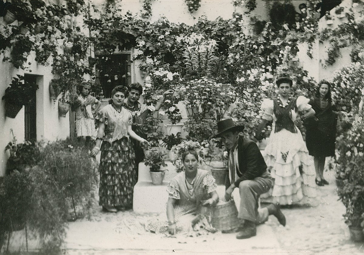 Patio de Badanas, 15, en el concurso de 1944