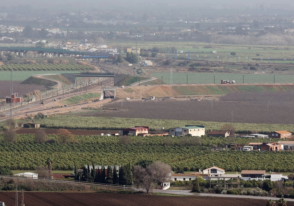 Estado actual de las obras del baipás de Almodóvar del Río