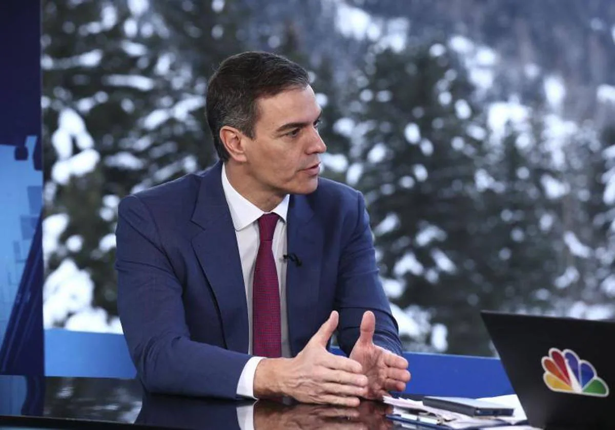 El presidente del Gobierno, Pedro Sánchez