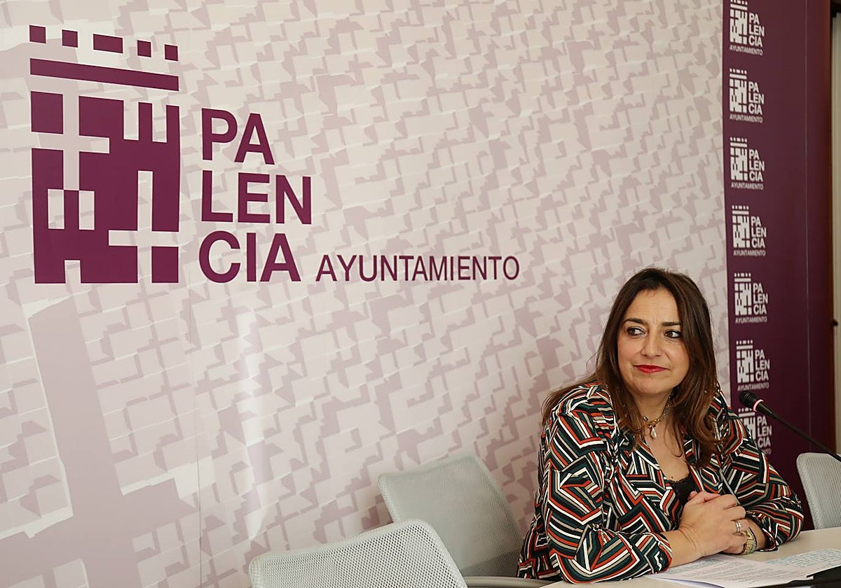 La alcaldesa de Palencia, Miriam Andrés