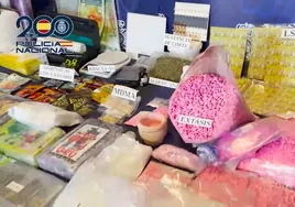 Una casa de El Cañaveral escondía un laboratorio de cocaína rosa que se distribuía por España
